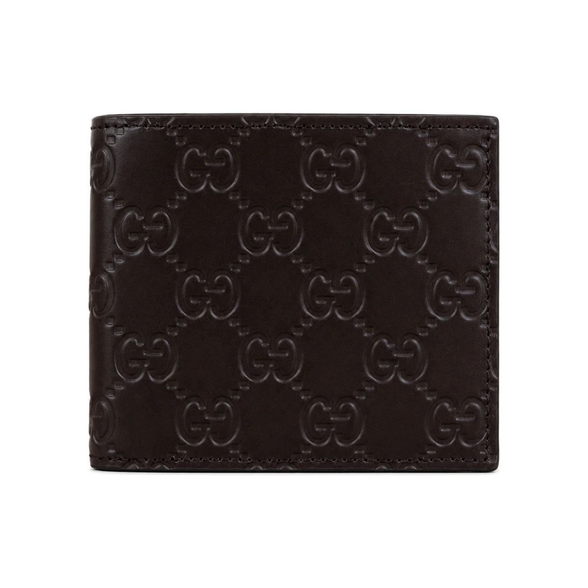GUCCI Signature Guccissima Dark Brown Bifold Wallet 779836 CWC1N 2140