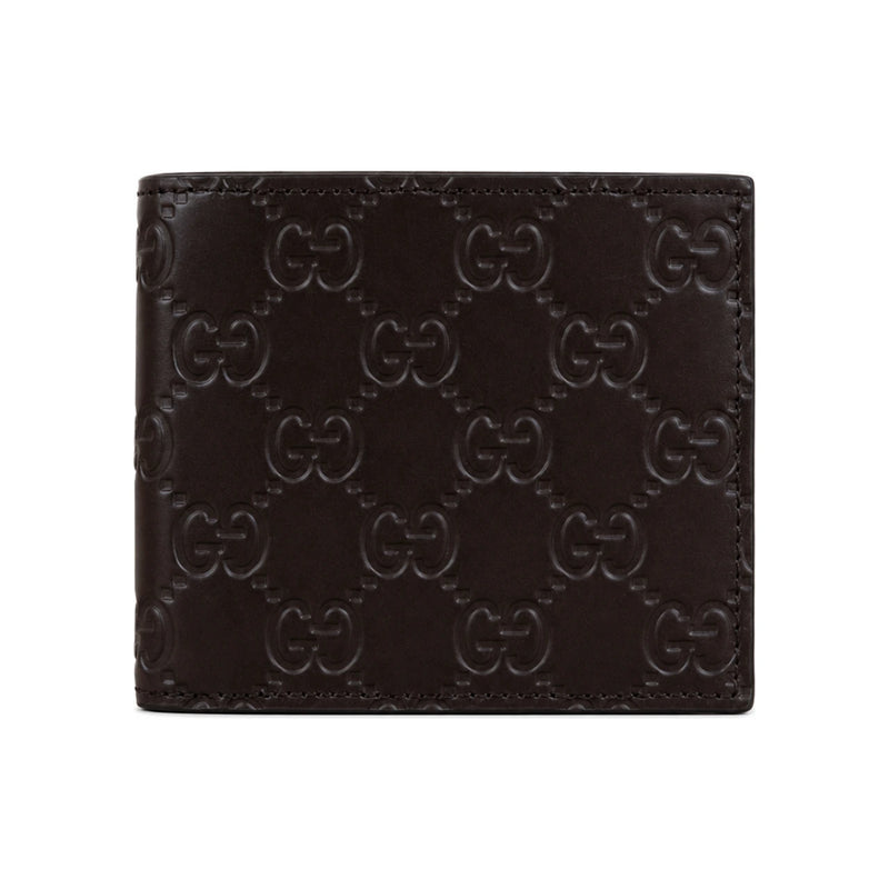 GUCCI Signature Guccissima Dark Brown Bifold Wallet 779836 CWC1N 2140