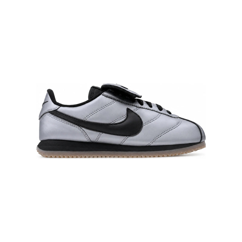 Nike Metallic Cool Gray/Black Cortez Low-Top Sneakers HQ3490 099