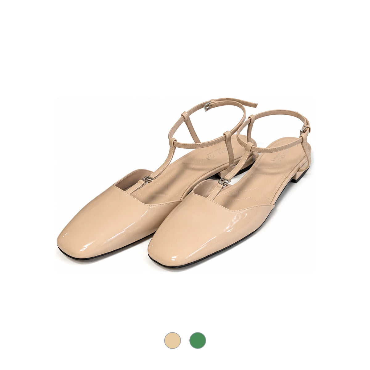 GUCCI Leather Ballet Flats 754136 BK000