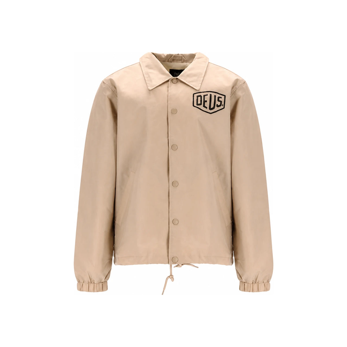 Deus Ex Machina Tokyo Address Coach Jacket Men’s Black Nylon DMW46821E KHK