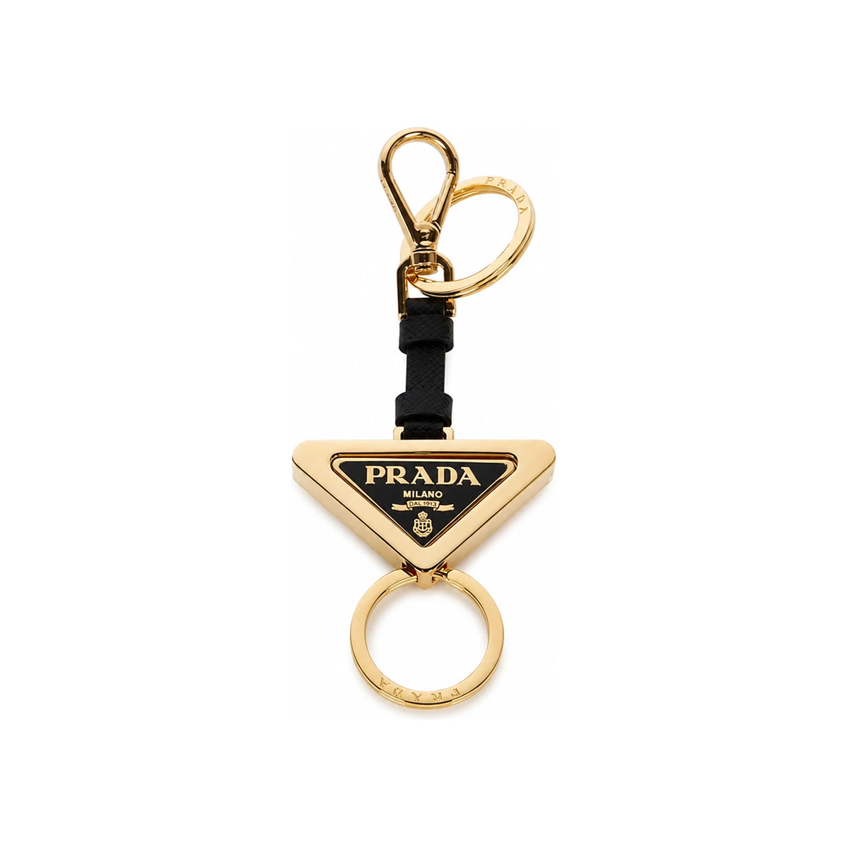 PRADA Enamel Steel Keyring 1PS059 66A F019F