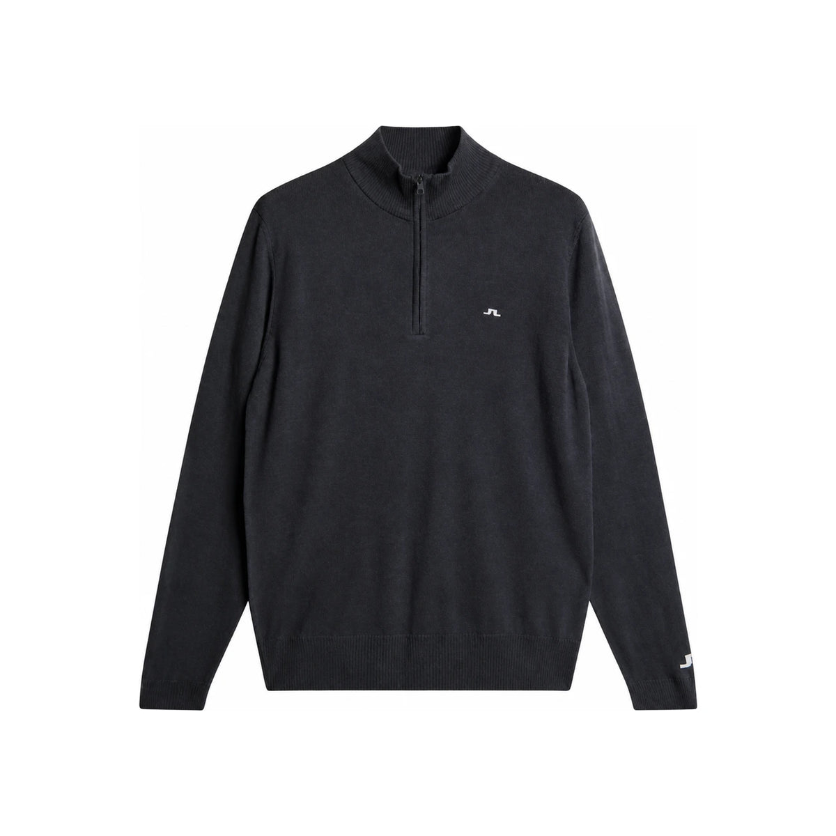 J LINDEBERG Kian Zip Turtleneck Sweater Gray Men’s Knit GMKW11148 W015