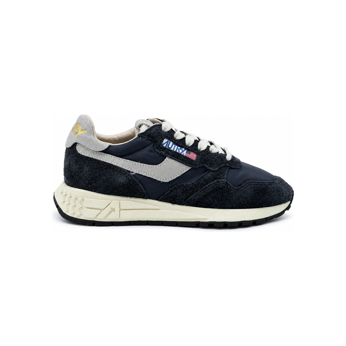 AUTRY White Leather Low-Top Sneakers Women’s WWLWNC05 DOM