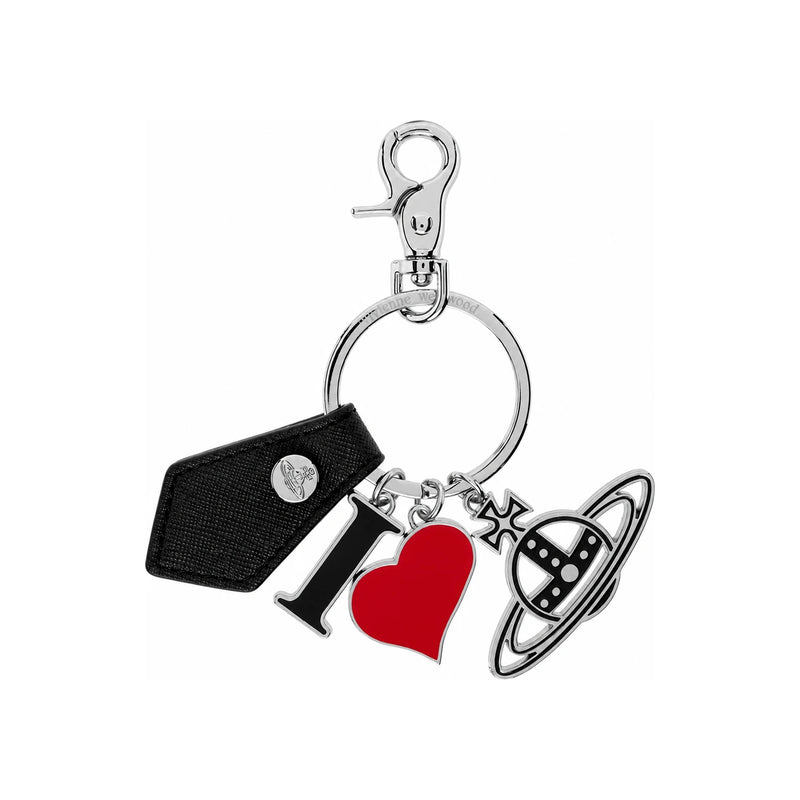 Vivienne Westwood I Love Orb Logo Keyring 8203011EU S000B N401