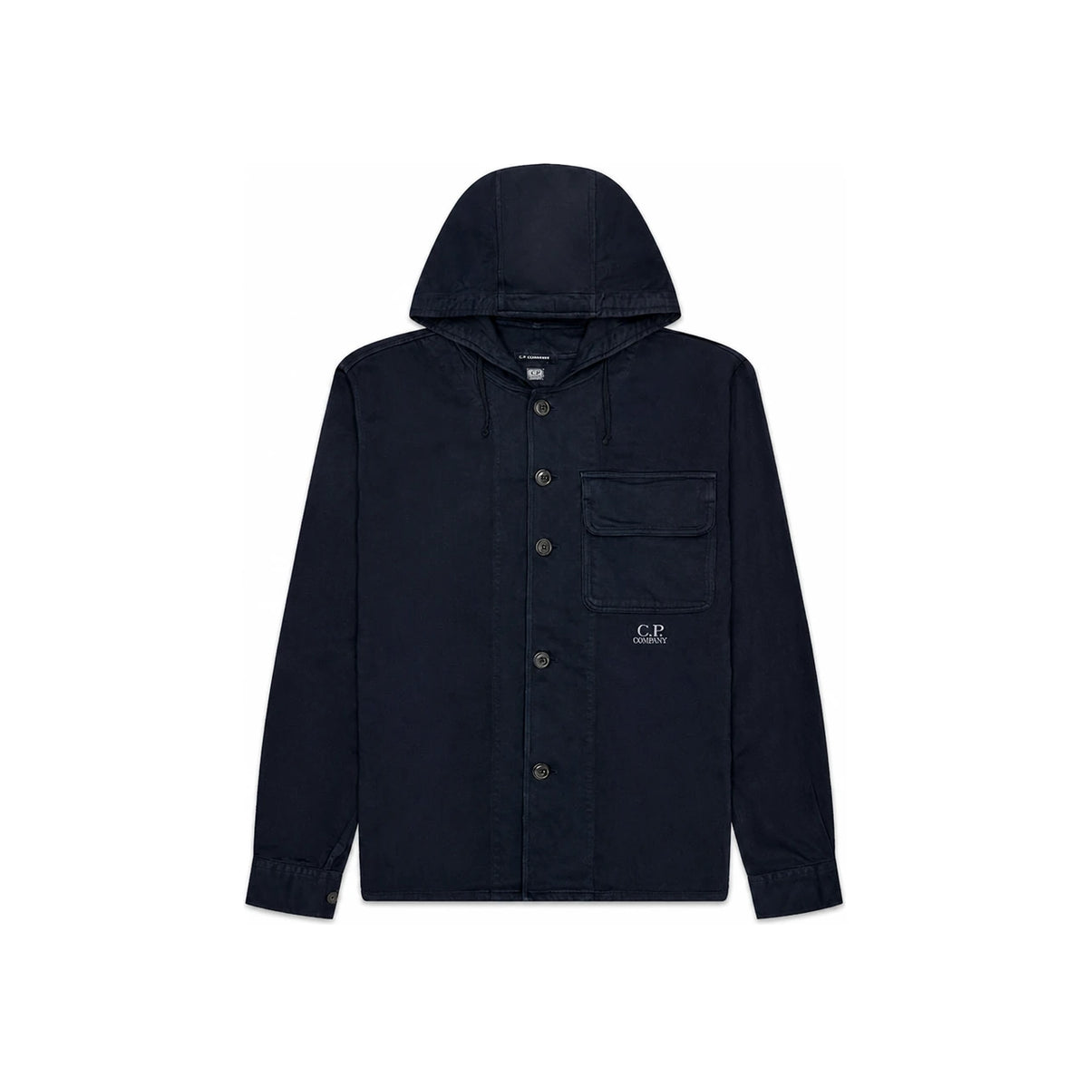 CP Company Armored Stretch Satin Hooded Overshirt