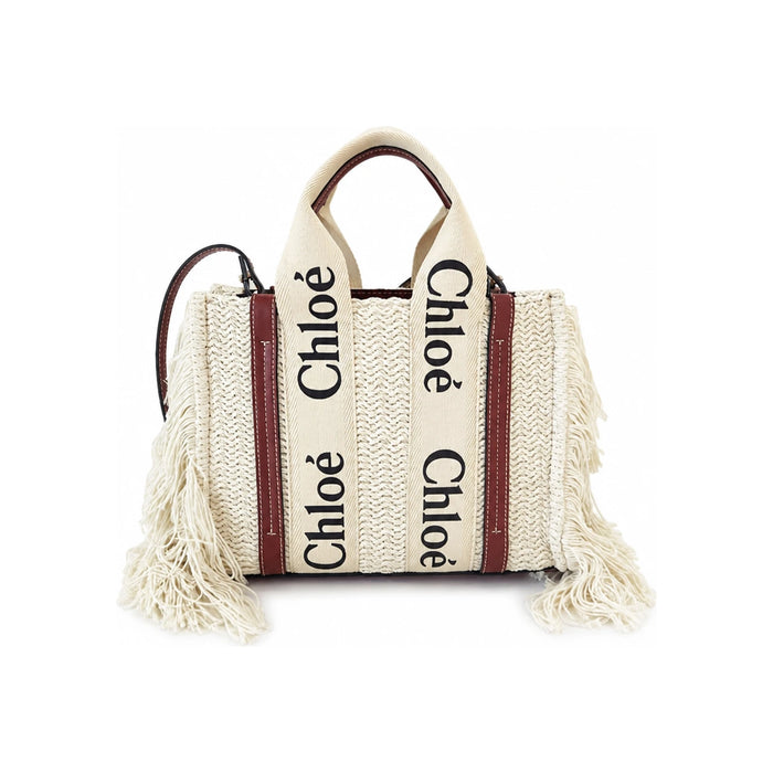 Chloe Woody Small Tote Bag Brown CHC22SS397G43 27S
