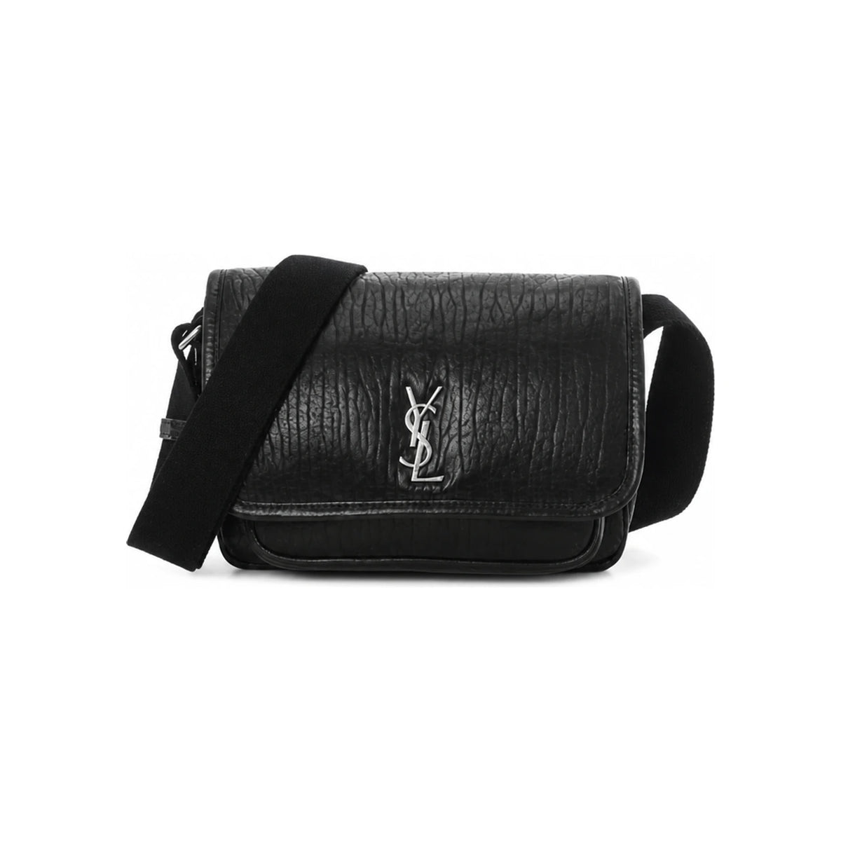 Saint Laurent Black Leather Small Niki Crossbody Bag
