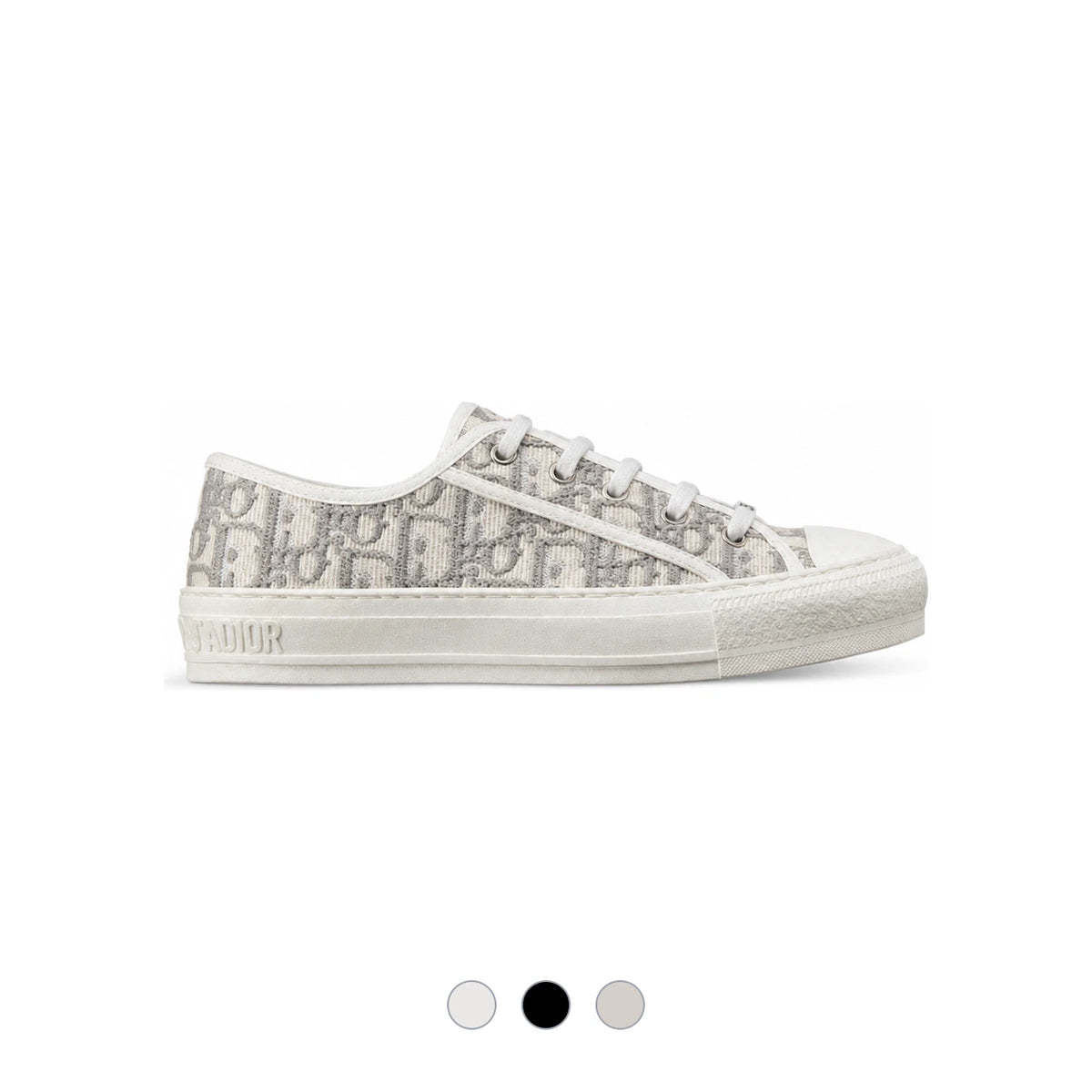 DIOR Walk'n'Dior Women's Canvas Low-Top Sneakers KCK211OBE