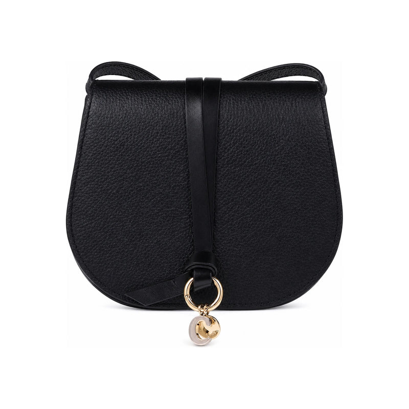 Chloe Alphabet Mini Saddle Crossbody Bag CHC22AP757F57 001