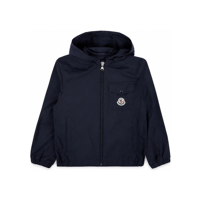 Moncler EBO Logo Hooded Jacket Women’s Navy