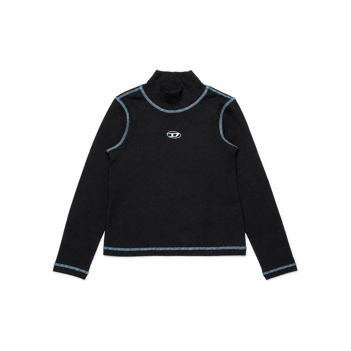 DIESEL Womens Stitch Detail T-Shirt J02005 0EJAI K900