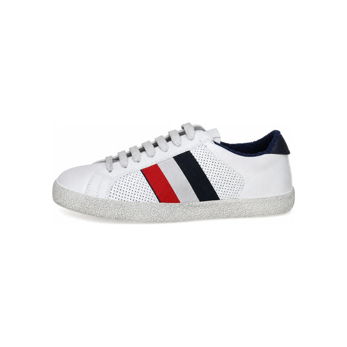 Moncler Vintage White RYEGRASS Low-Top Sneakers for Men