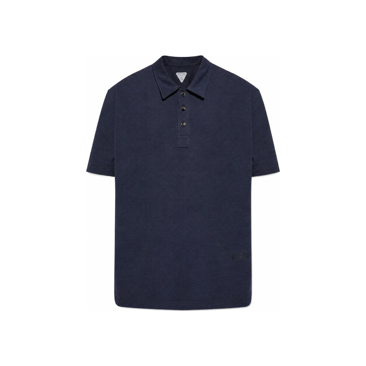 Bottega Veneta New Cotton Pique Short Sleeve Polo Shirt