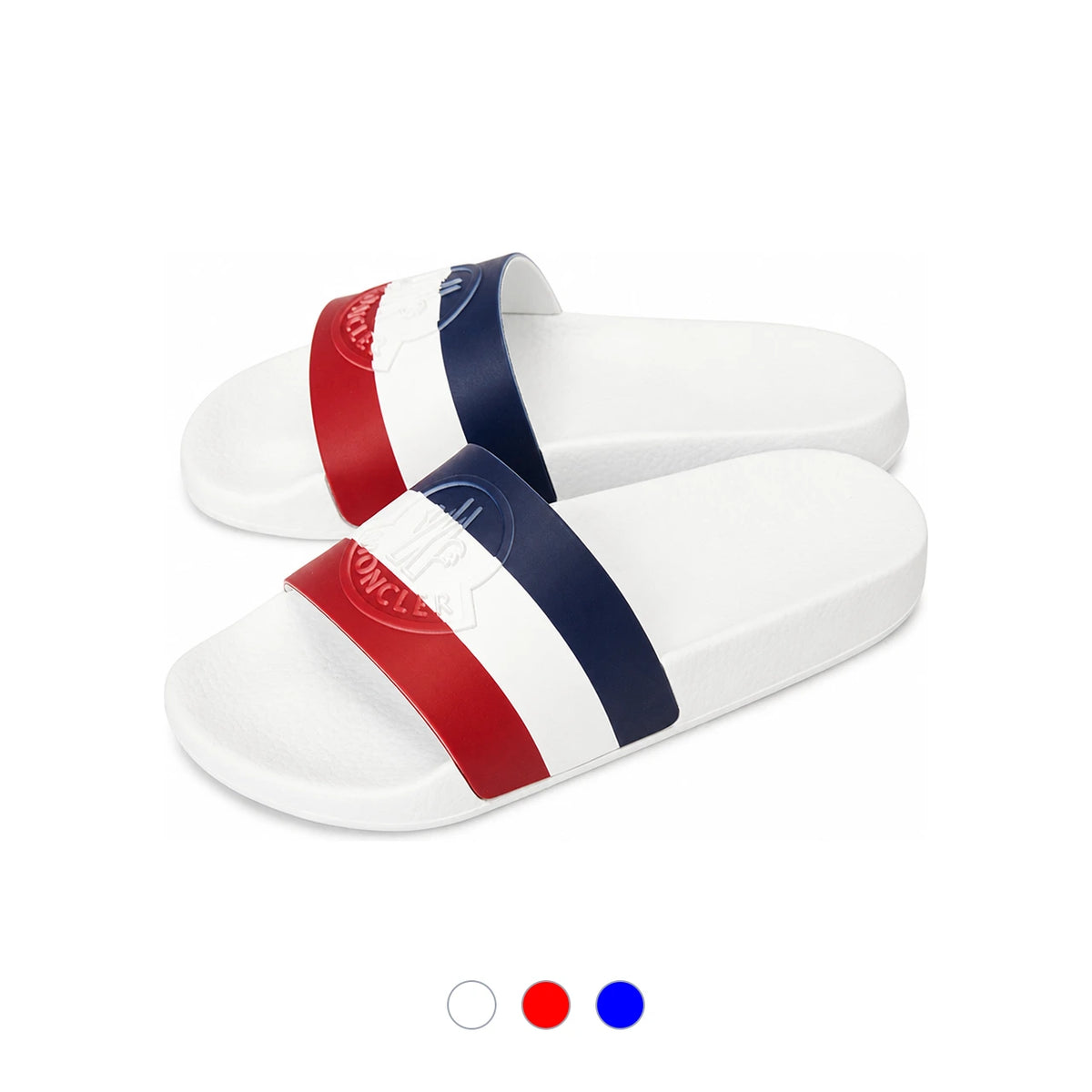 Moncler Jeanne Women’s Slide Sandals White