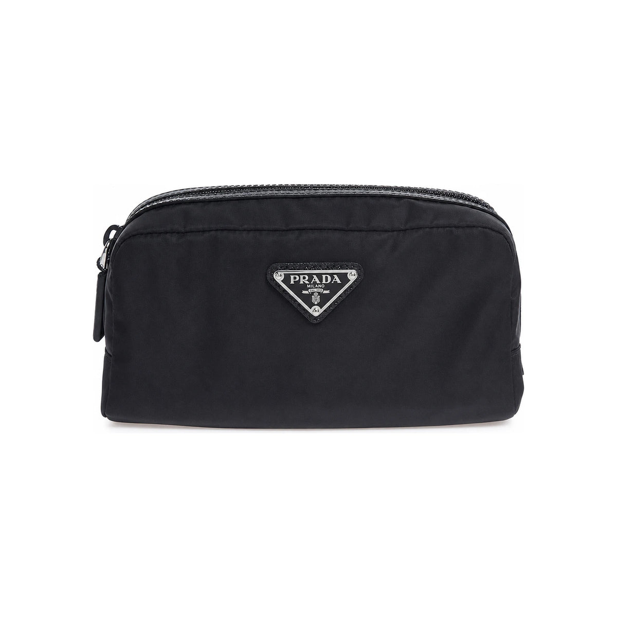 PRADA Re-Nylon Saffiano Pouch Shoulder Bag Black