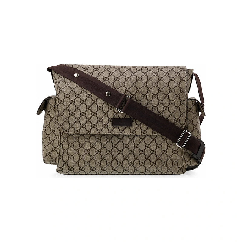 GUCCI Supreme Canvas Baby Diaper Changing Bag Crossbody