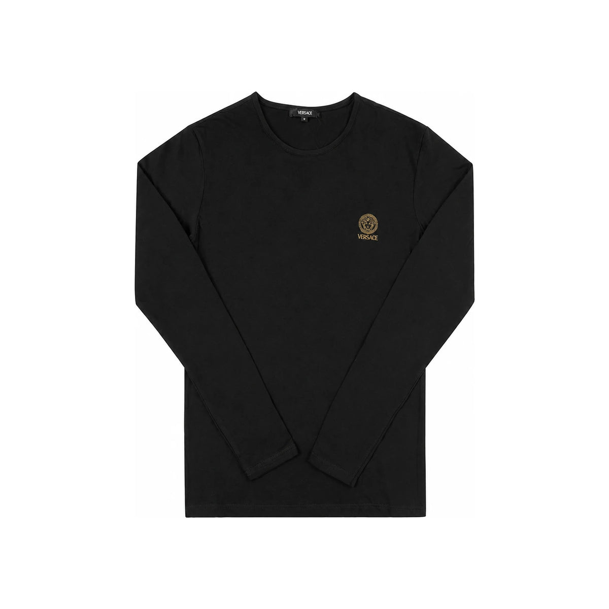 Versace Medusa Long Sleeve Crewneck Men's T-Shirt Innerwe AUU01007 1A10011 A1008