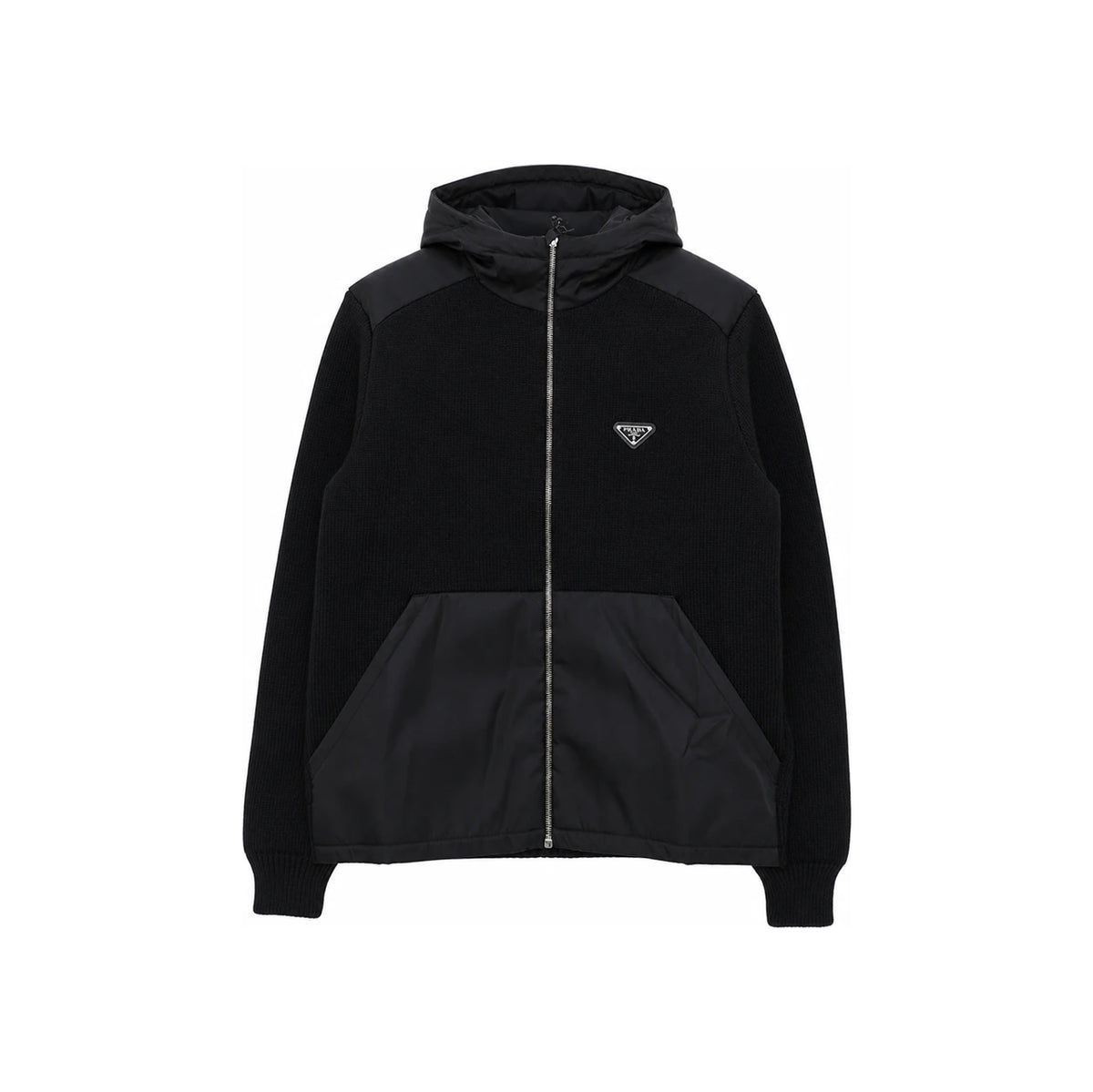 PRADA Triangle Re-Nylon Gabardine Wool Jacket UMG060 1PT9 F0002