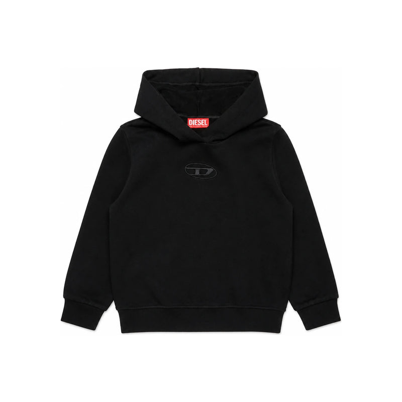 DIESEL Women’s Logo Embroidered Hoodie J02014 KYAX3 K900
