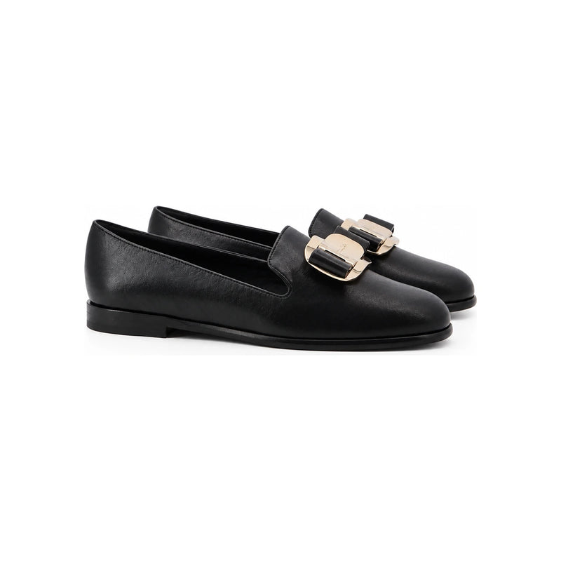 Ferragamo New Vara Plate Loafers Women’s Flat Shoes 01H522 779200
