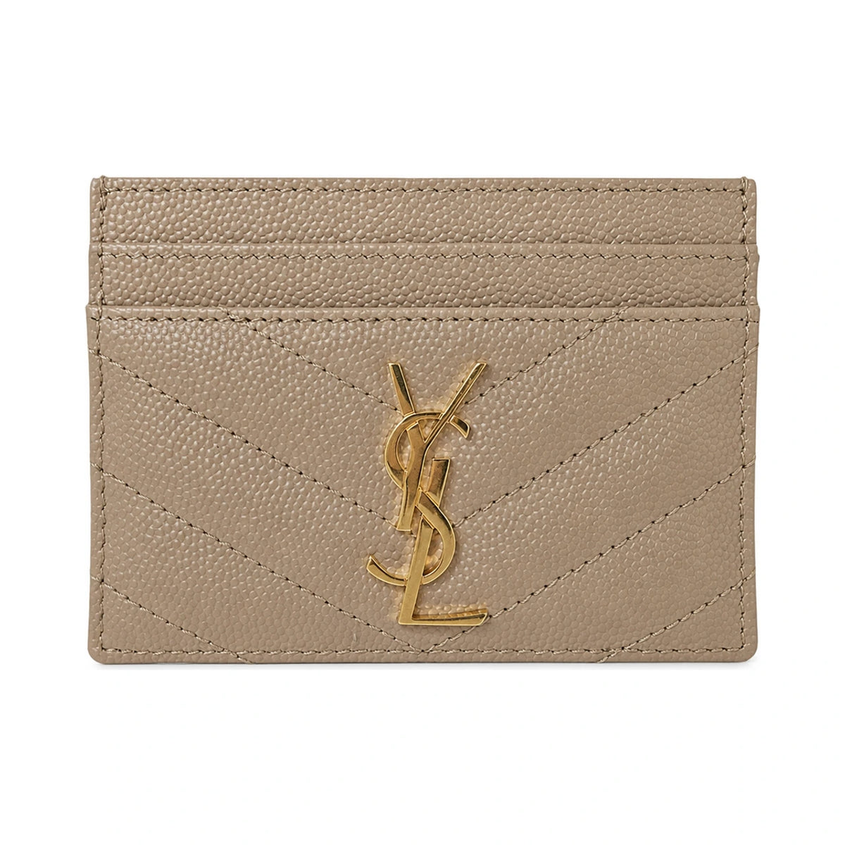 Saint Laurent Cassandra Matelasse Leather Women’s Card Holder Wallet