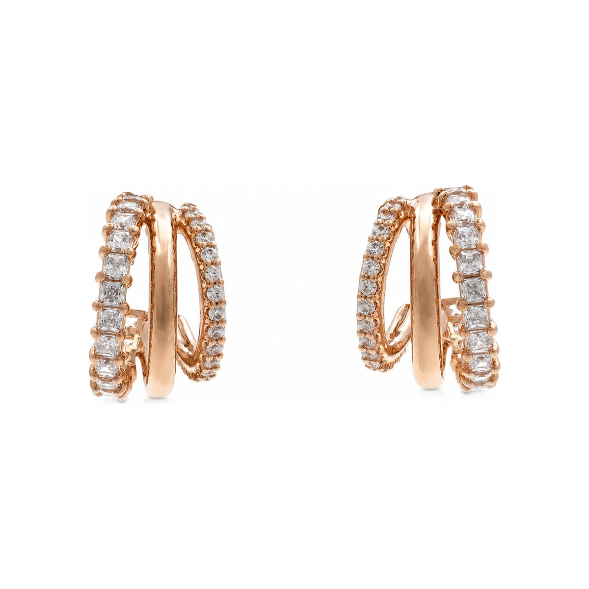 Swarovski Mini Hoop Earrings for Women 5698702 Hyperbola