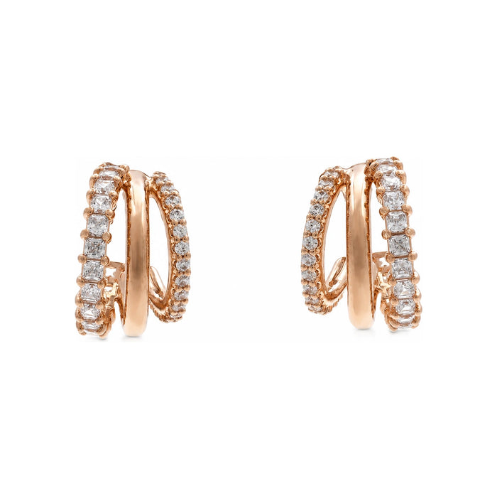 Swarovski Mini Hoop Earrings for Women 5698702 Hyperbola