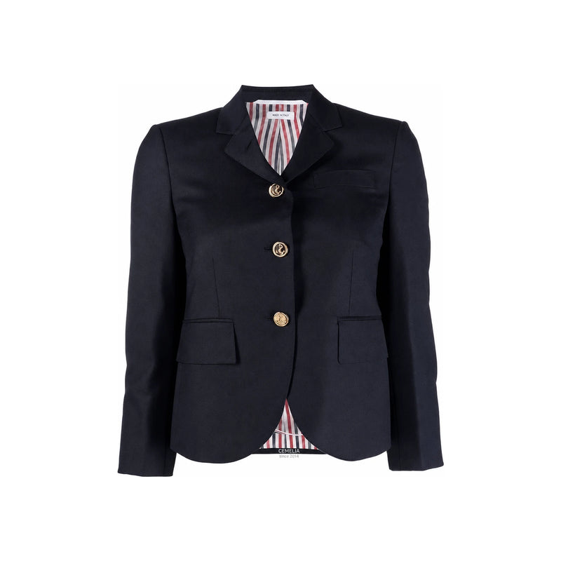 THOM BROWNE Classic Super 120s Twill Wool Jacket