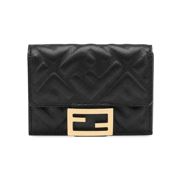 FENDI Baguette Nappa Leather Women’s Bifold Wallet