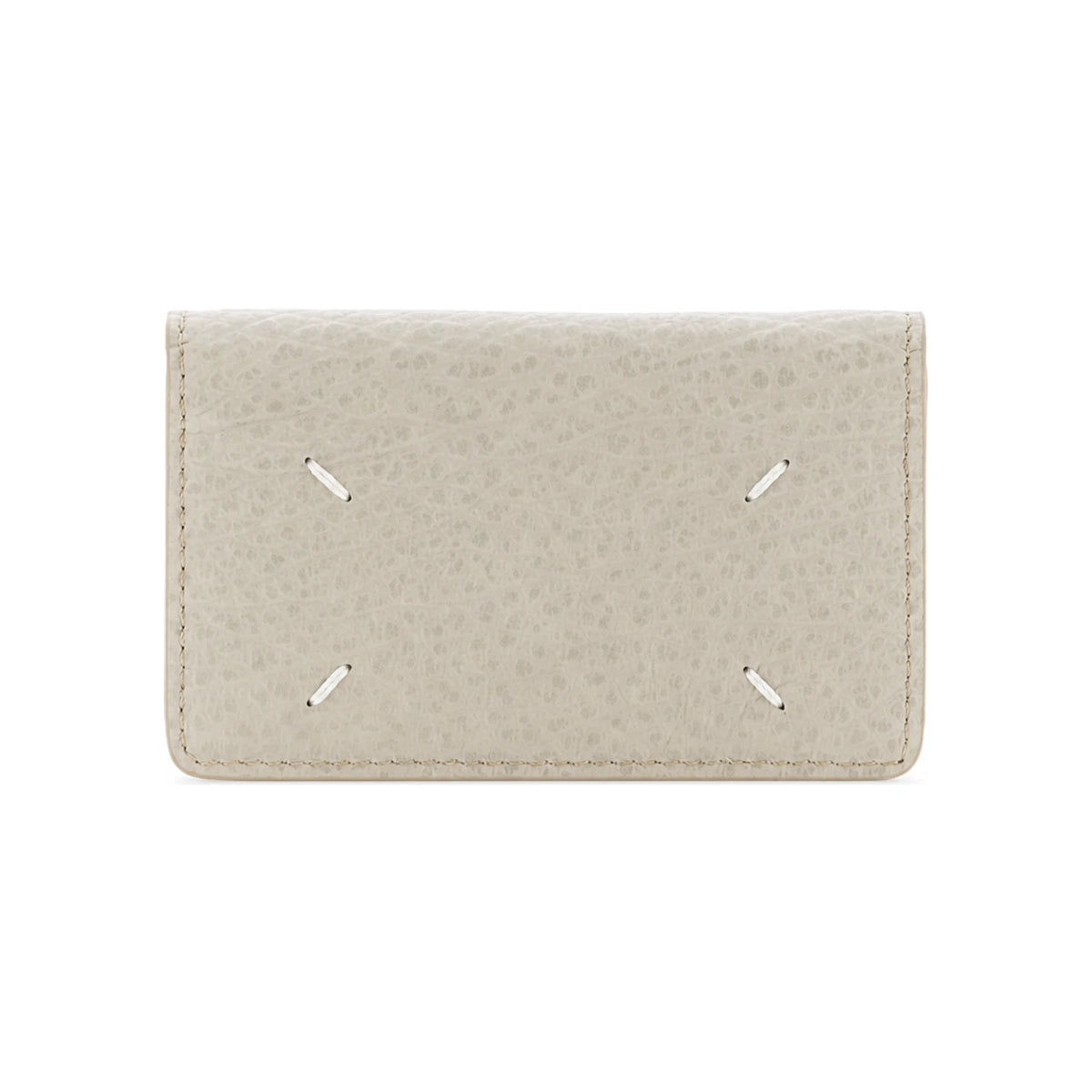 Maison Margiela Signature Stitch Leather Card Holder Wallet T7162