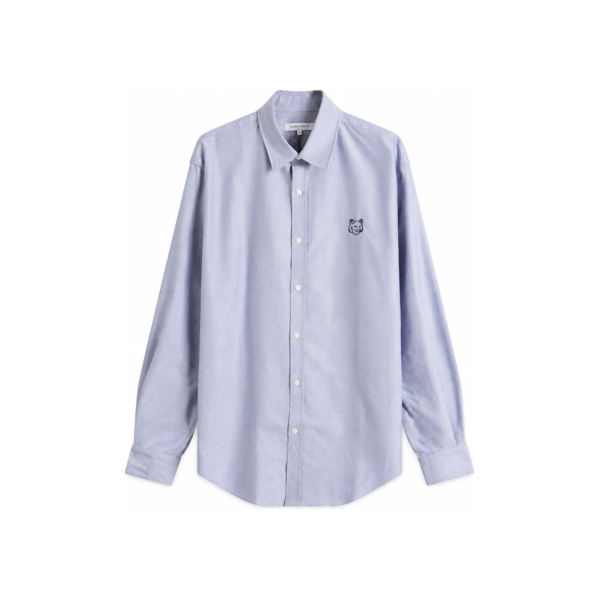 Maison Kitsune Contour Fox Head Skate Long Sleeve Shirt