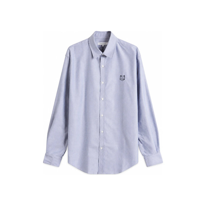 Maison Kitsune Contour Fox Head Skate Long Sleeve Shirt