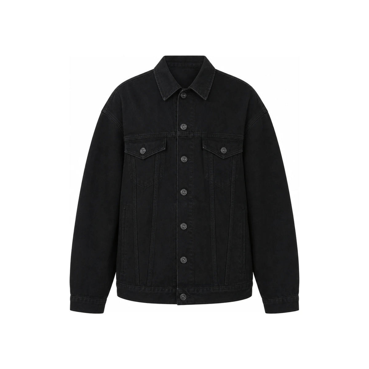 BALENCIAGA Oversized Denim Jacket for Men 724649 TNW40 1105