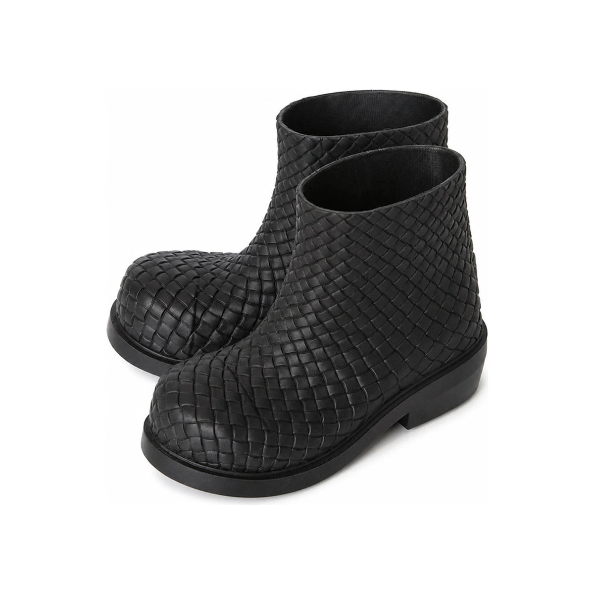 Bottega Veneta Fireman Women’s Black Leather Ankle Boots