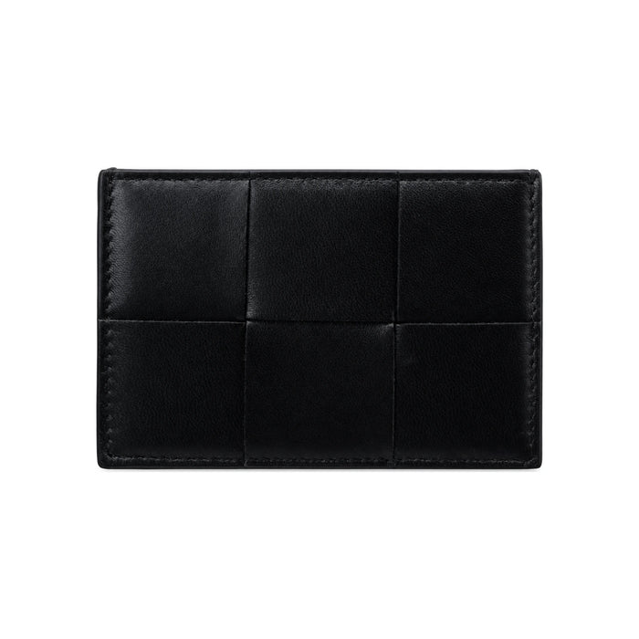 Bottega Veneta Woven Cassette Leather Card Holder