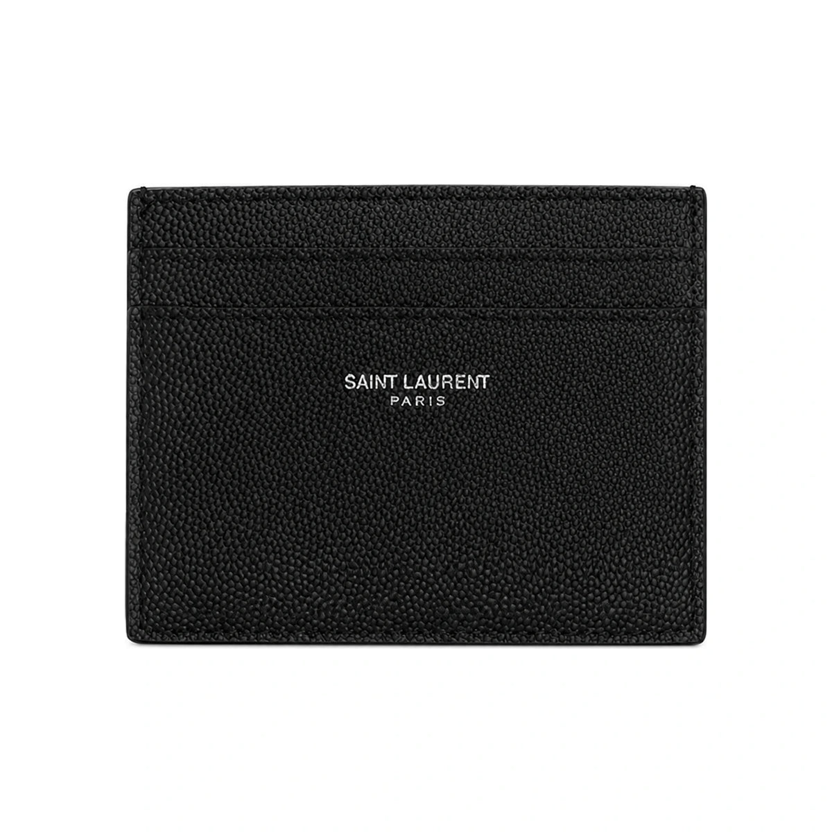 Saint Laurent Men’s Leather Card Holder Wallet 375946 BTY0N 1000