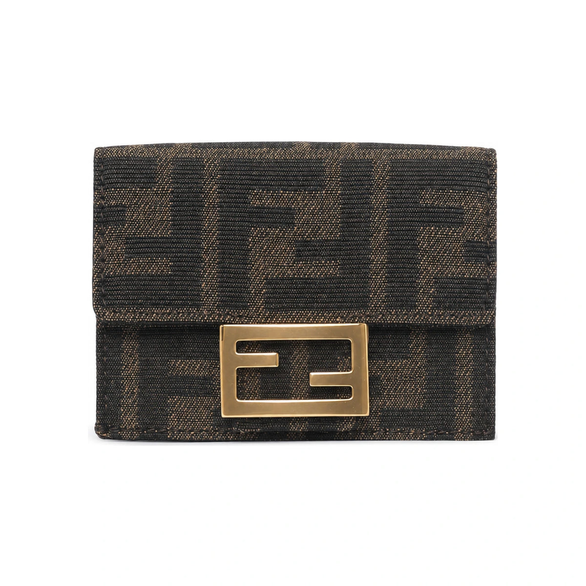 FENDI Micro Leather Bifold Wallet for Women 8M0395 A98P F0A6E