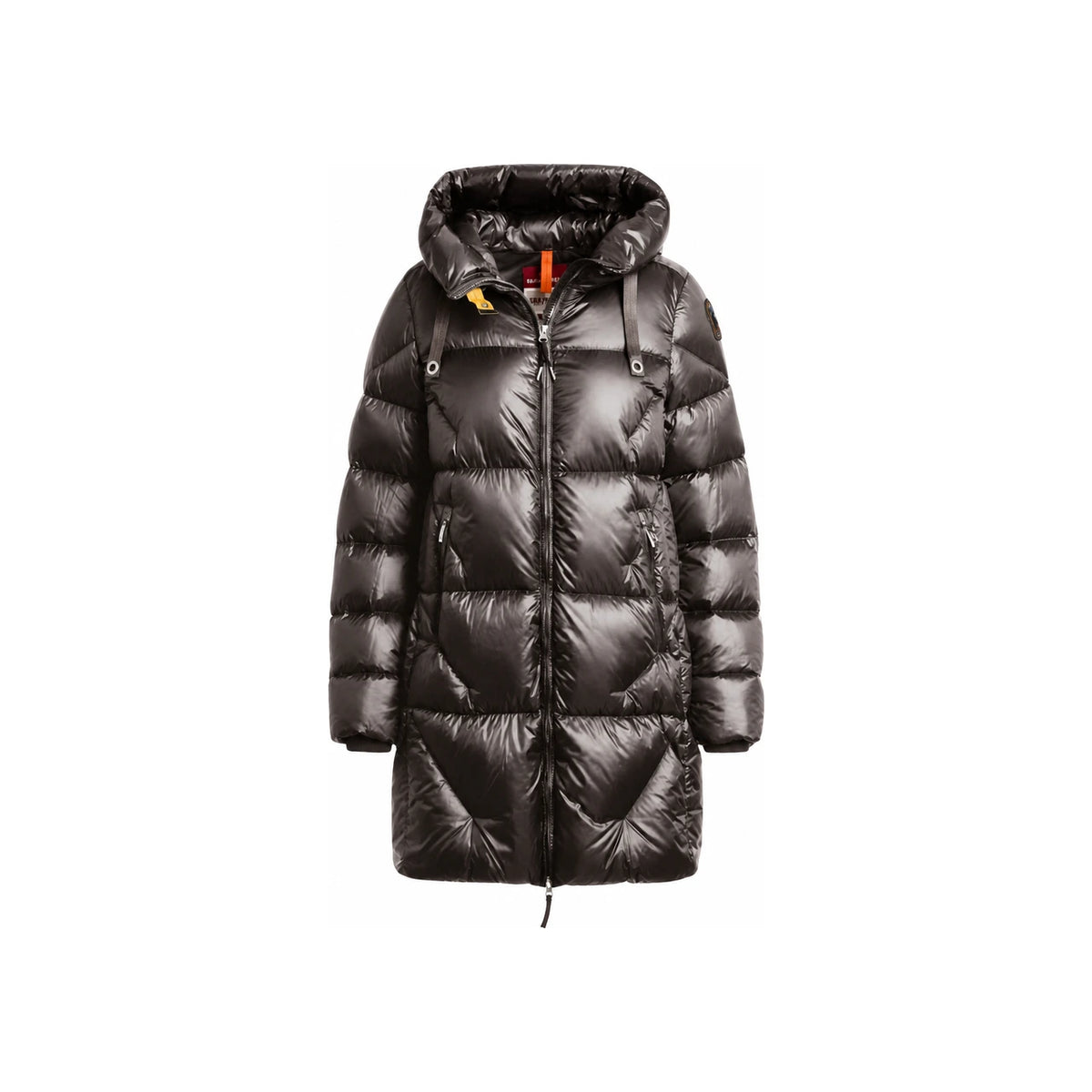 Parajumpers Janet Long Puffer Jacket Women Dark Gray