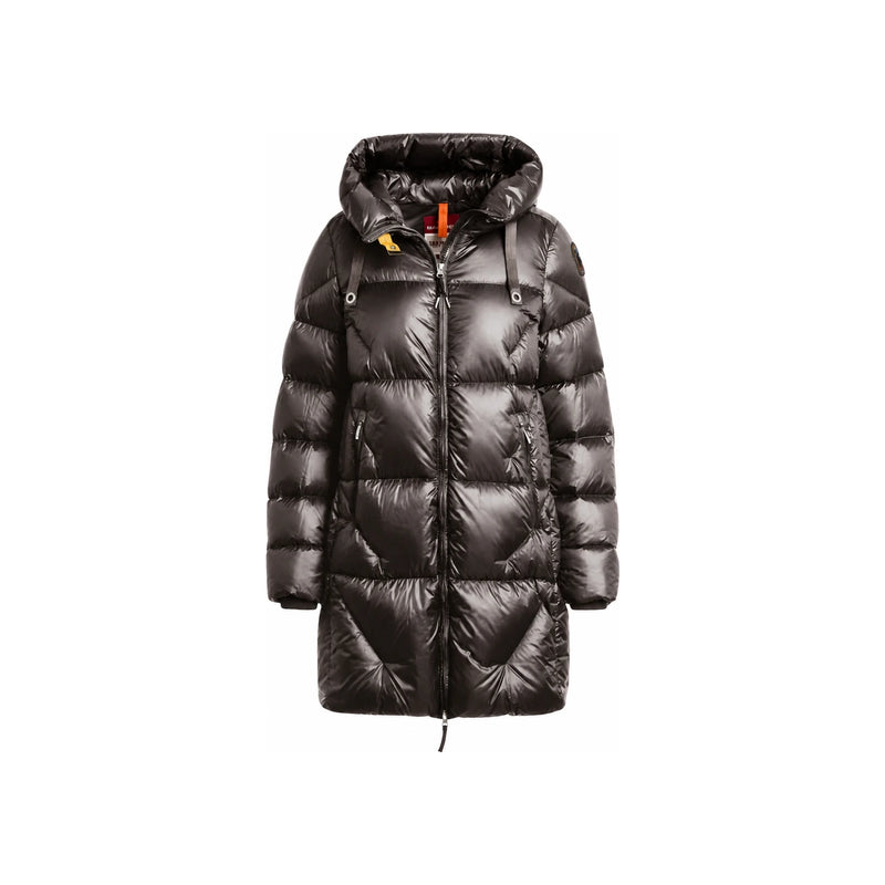 Parajumpers Janet Long Puffer Jacket Women Dark Gray