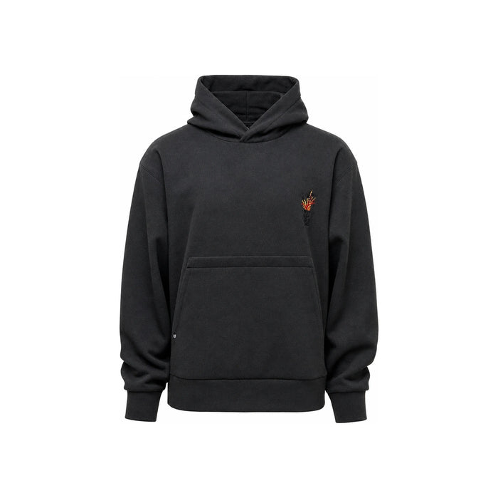 WOOYOUNGMI Volcano Padded Men’s Hooded Sweatshirt Grey W233TS40 726G