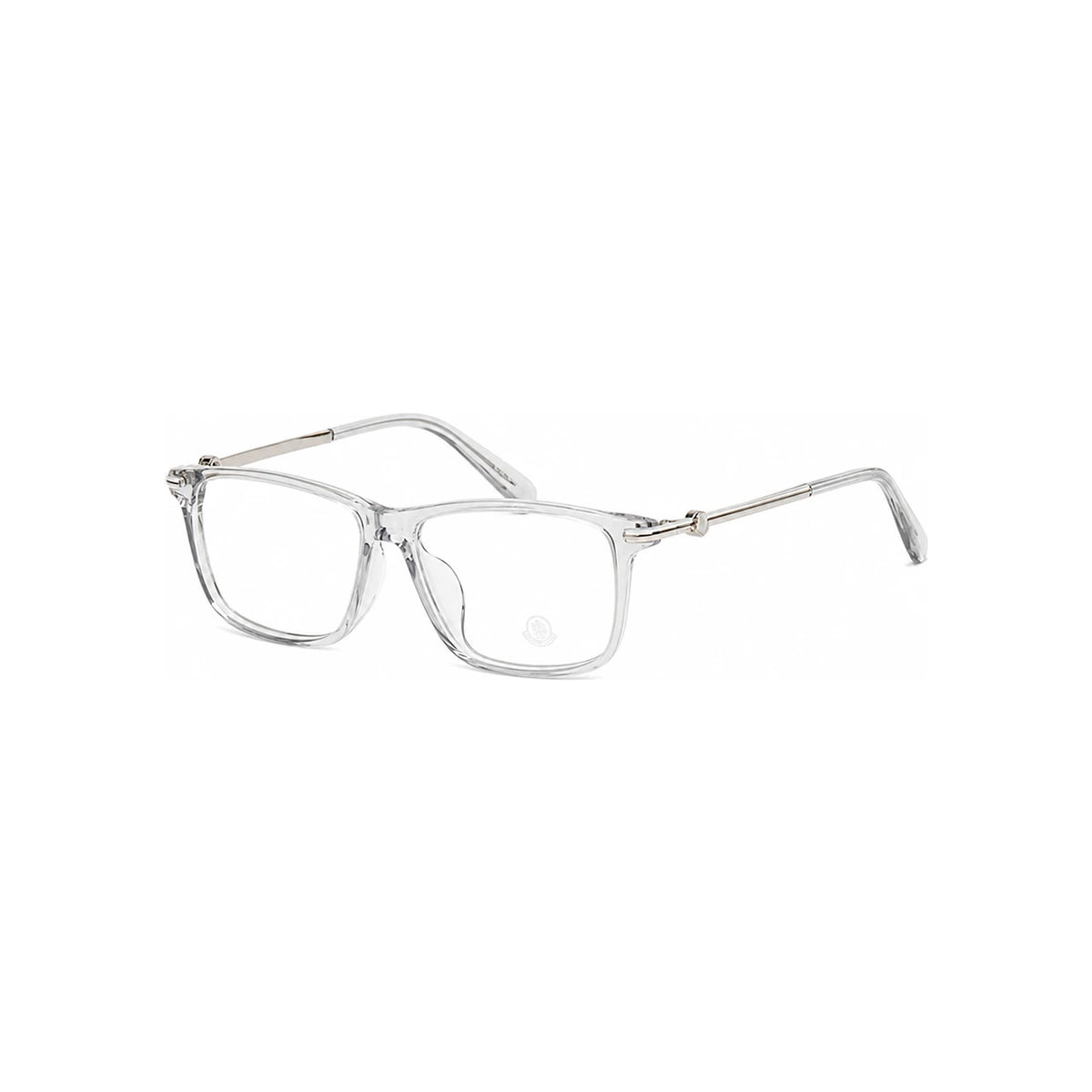 Moncler Transparent Square Acetate Asian Fit Eyeglass Frames Unisex ML5205F 020