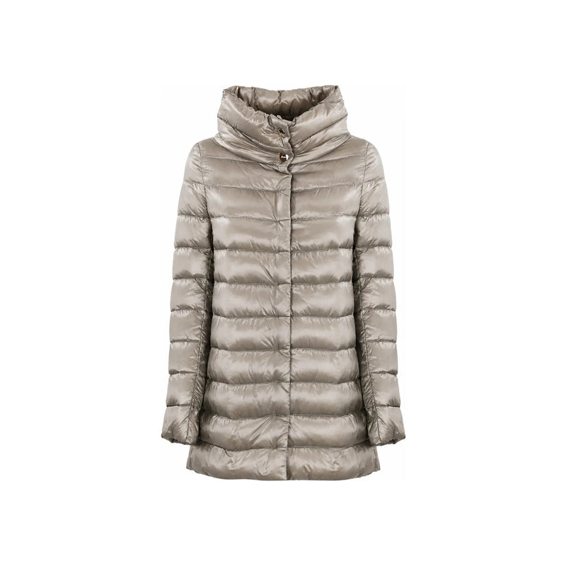 Herno Amelia Light Gray Down Puffer Jacket