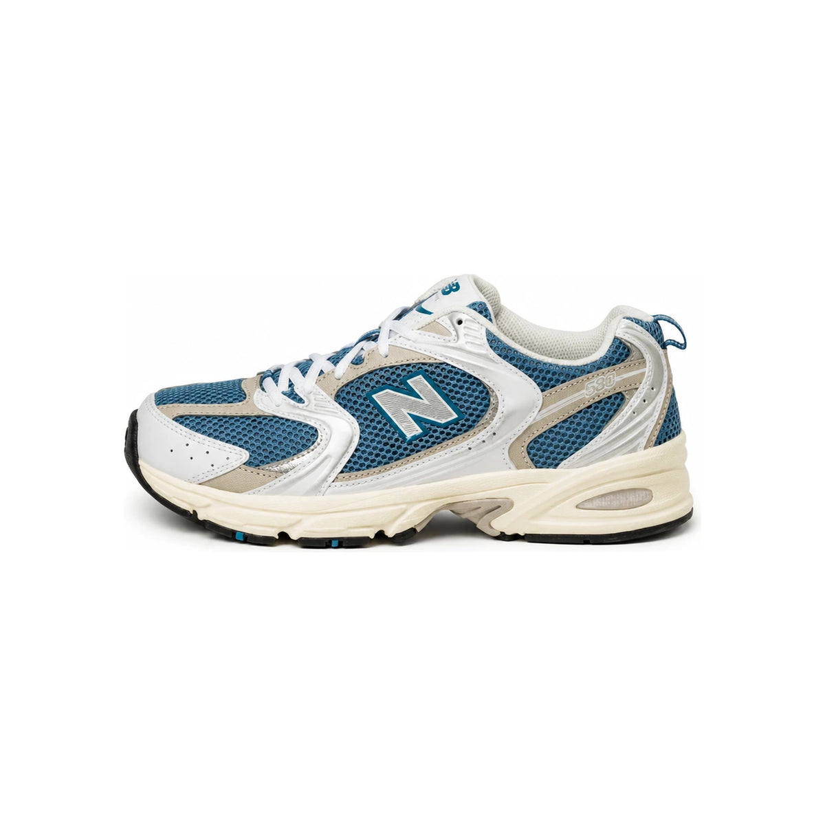 New Balance Heron Blue Mesh Leather 530 Sneakers