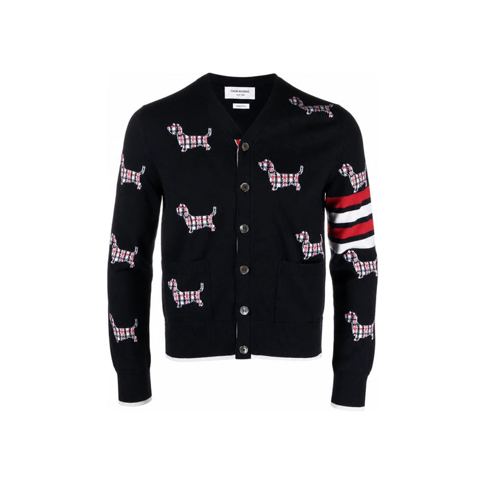 THOM BROWNE Hector Wool Cardigan MKC511B Y1002 415