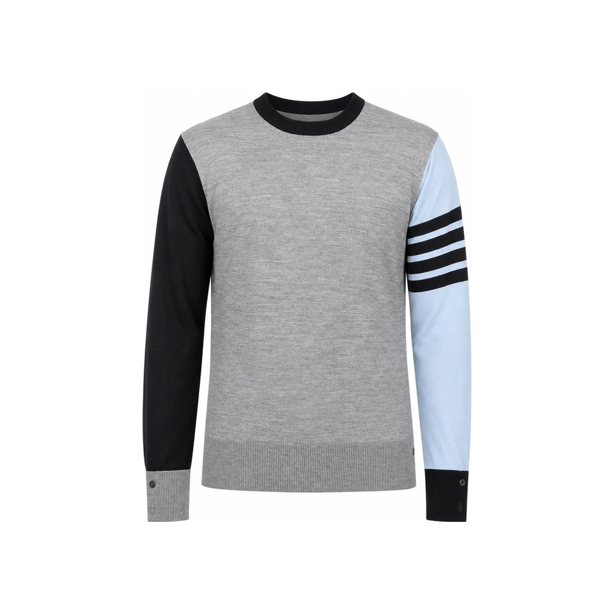 THOM BROWNE Men’s Wool Crewneck Sweater MKA002F Y1014 480