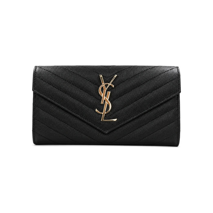 Saint Laurent Cassandre Matelassé Large Flap Wallet 372264BOW011000