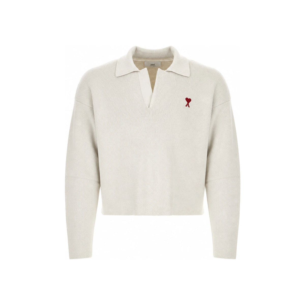 AMI Unisex Polo Collar Sweatshirt T-Shirt