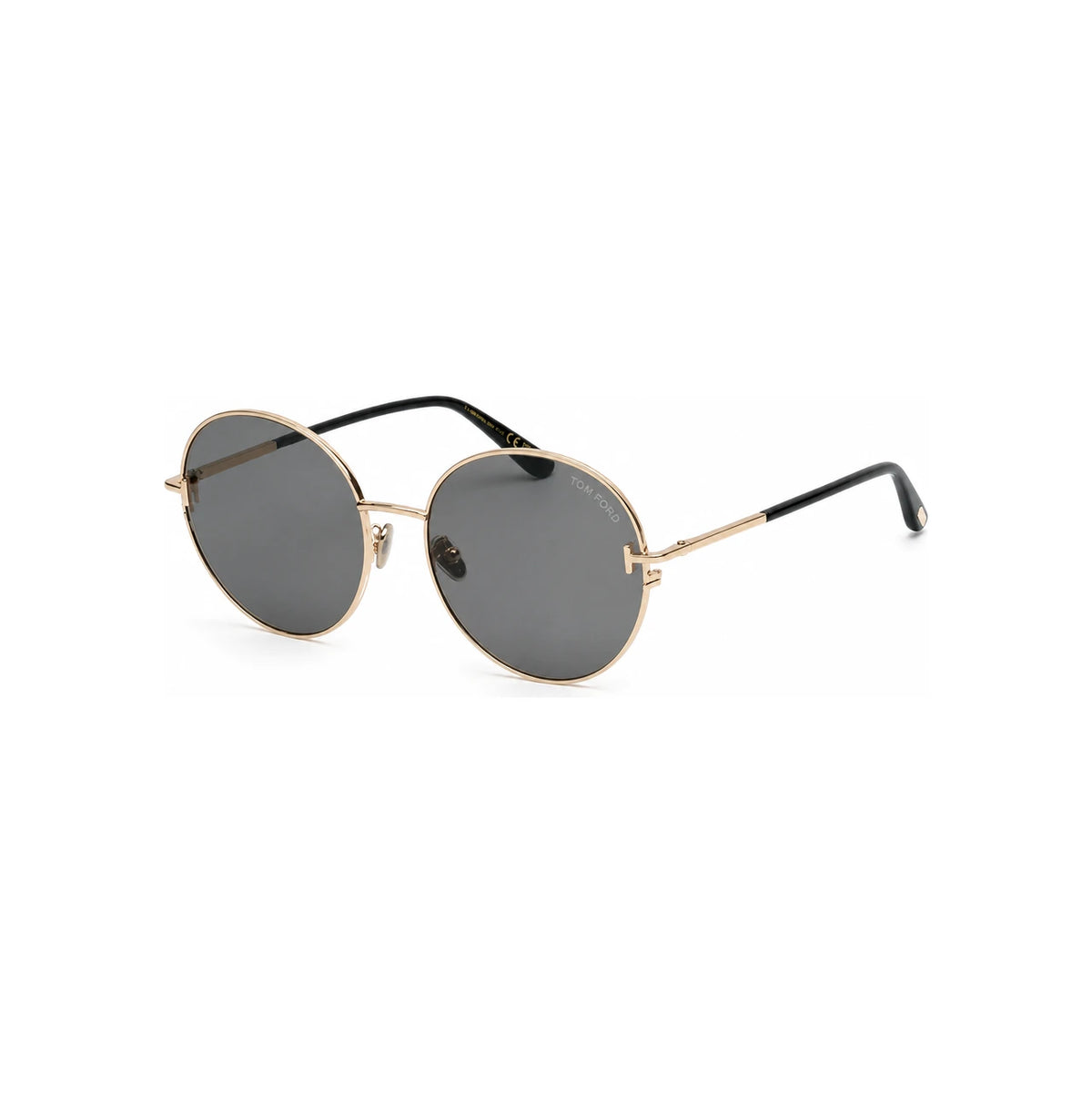 TOM FORD Round Sunglasses Asian Fit Metal Frame Unisex TF1145K 28A