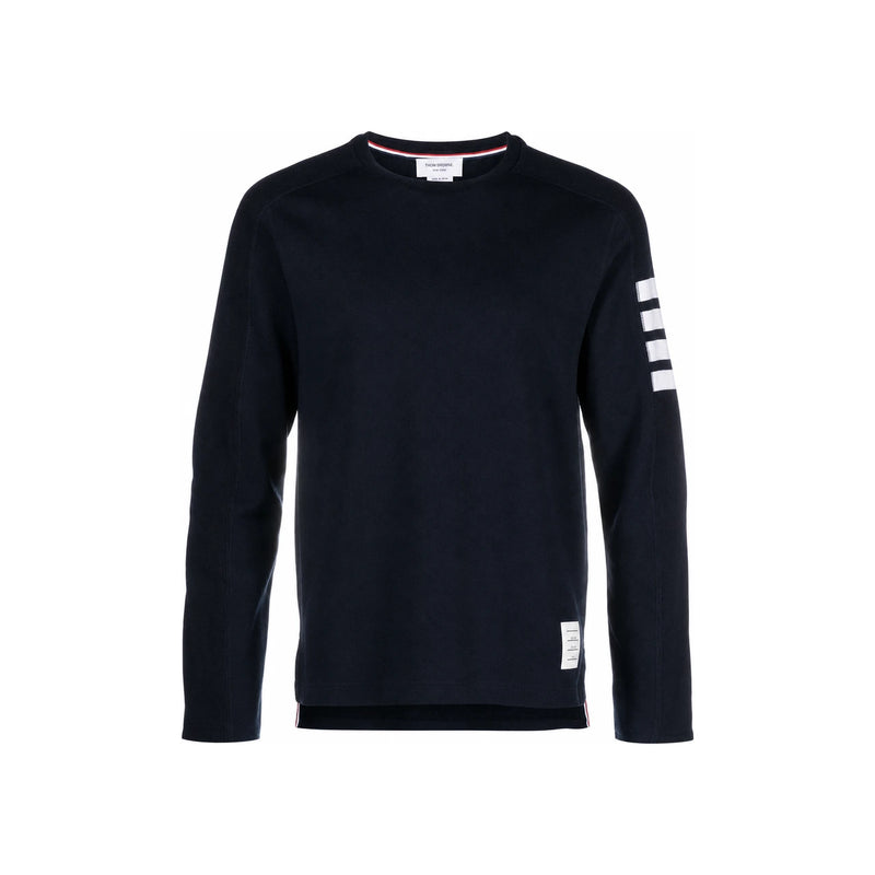THOM BROWNE Diagonal Stripe Long Sleeve T-Shirt MJS245A 07323 415